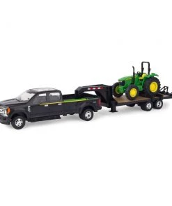 ERTL John Deere 5075e Ford F-350 & Trailer, 1:32, 46630