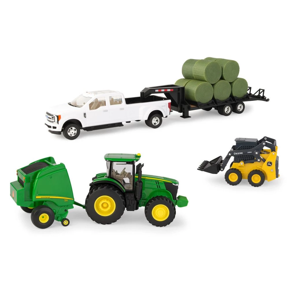 ERTL John Deere Round Bale Haying Set, 1:32, 46771 3 ERTL John Deere Round Bale Haying Set, 1:32, 46771