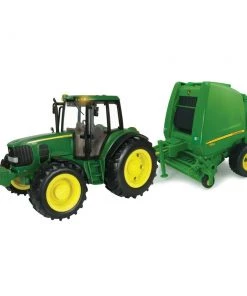 Big Farm ERTL John Deere Tractor and Baler, 1:16, 46180P