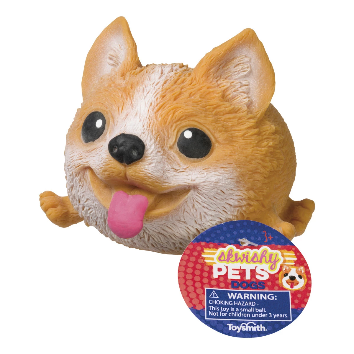 Toysmith Skwishy Pet Dogs, Assortment, 5643 3 Toysmith Skwishy Pet Dogs, Assortment, 5643
