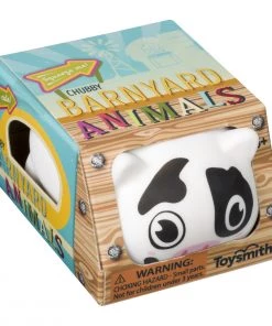 Toysmith Chubby Barnyard Animals, Assortment, 5776