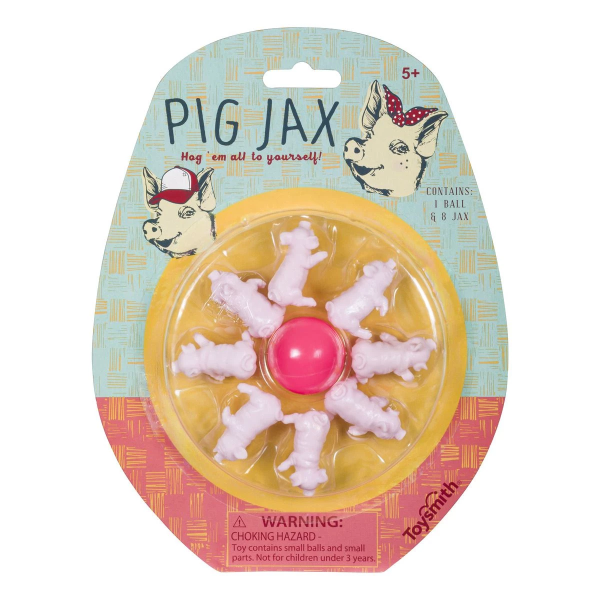 Toysmith Pig Jacks, 5778 3 Toysmith Pig Jacks, 5778