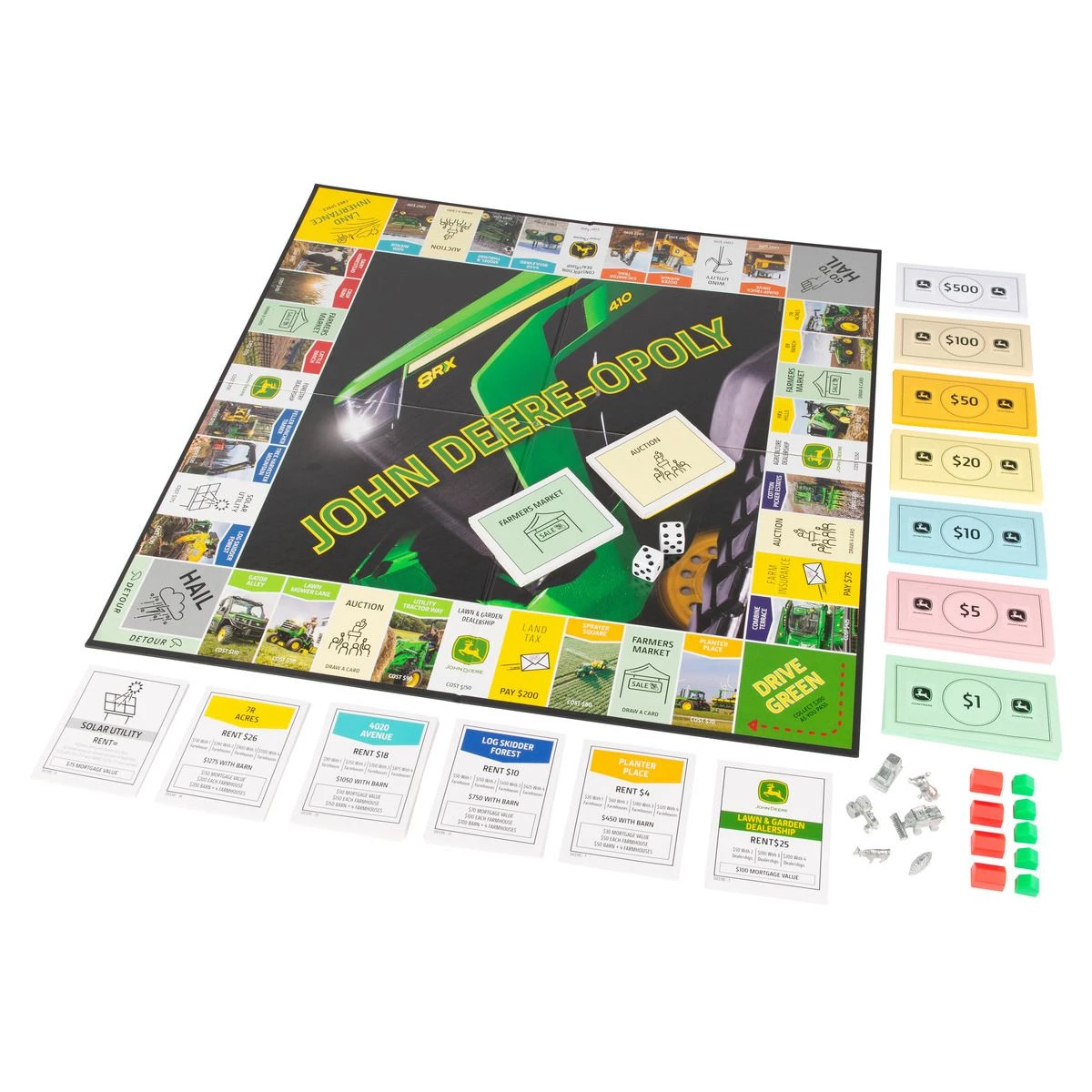 John Deere Toys John Deere-opoly, 47285 4 John Deere Toys John Deere-opoly, 47285 - Image 2
