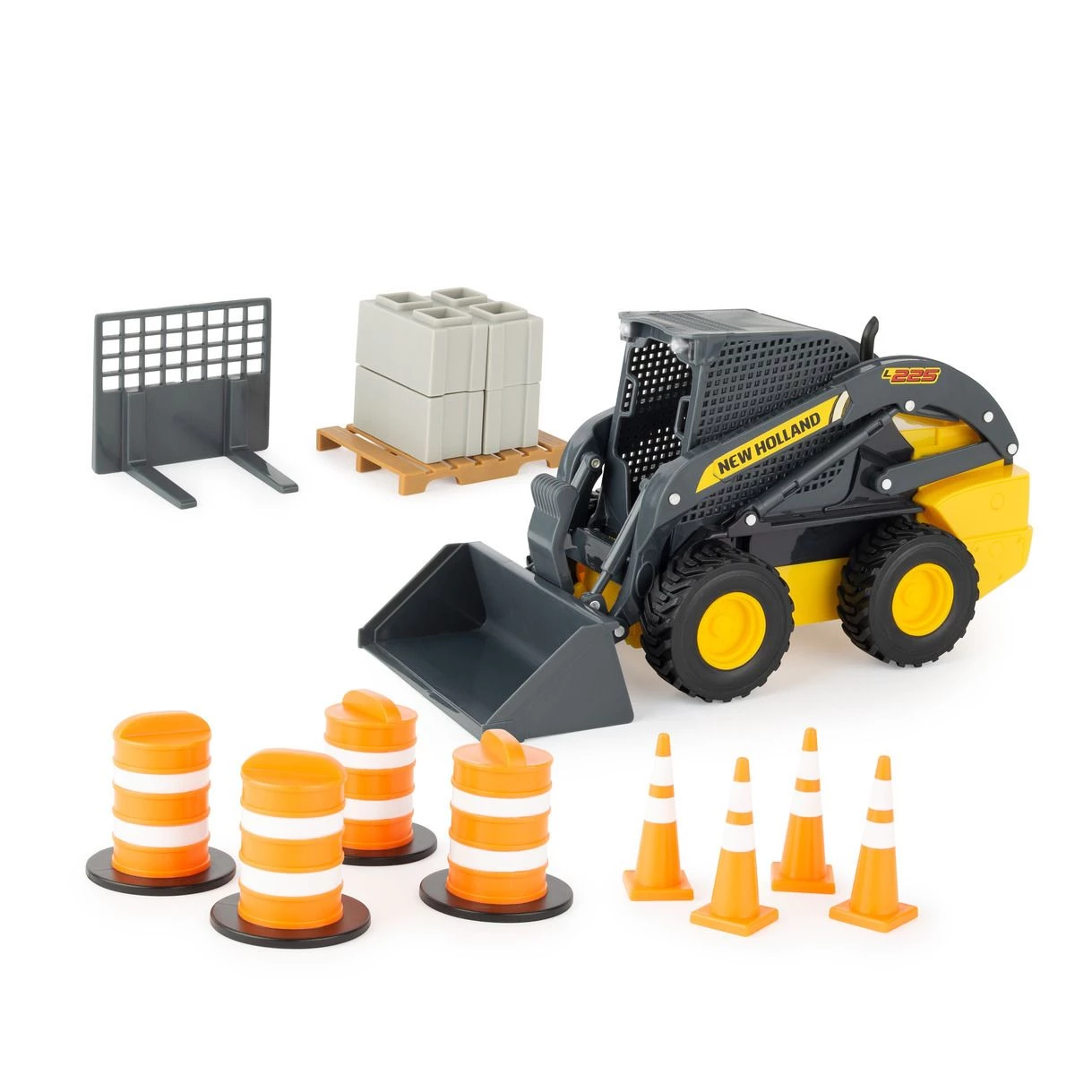 ERTL BIG FARM New Holland L225 Skidsteer Set, 47351 3 ERTL BIG FARM New Holland L225 Skidsteer Set, 47351