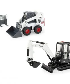 ERTL BIG FARM 1/16 BOBCAT Set, 2-Piece, 47356